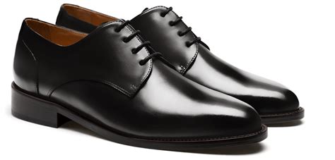 Scarpe Derby Tux in pelle (Nero) 